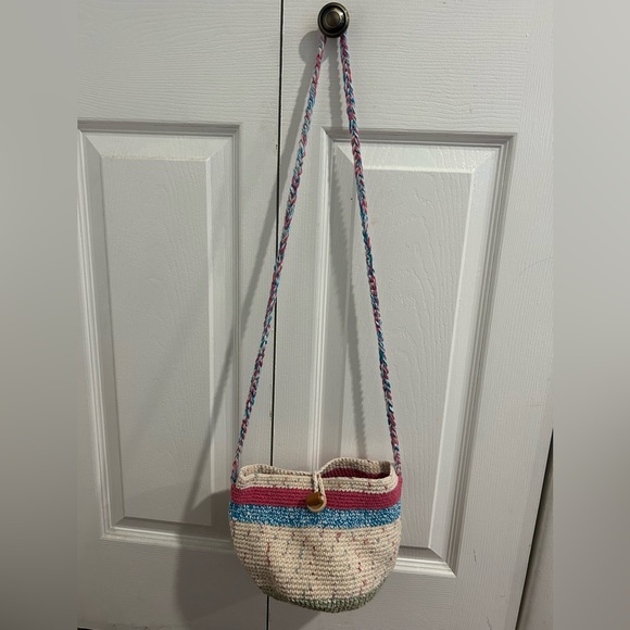 Crossbody bag handwoven - Picture 2 of 3